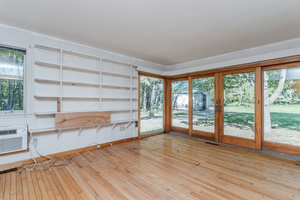 Empty room, Interior, Wood Texture Flooring