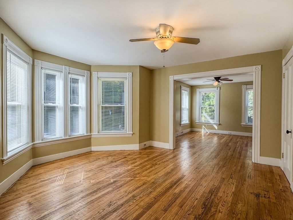 Empty room, Interior, Wood Texture Flooring