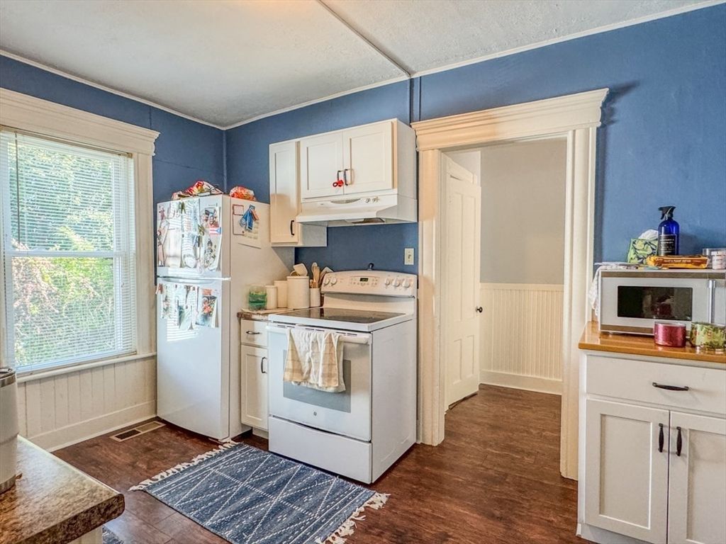 Interior, Kitchen, Washer, Wood Texture Flooring