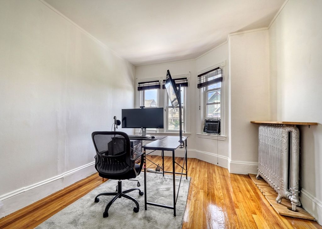 Home Office, Interior, Wood Texture Flooring