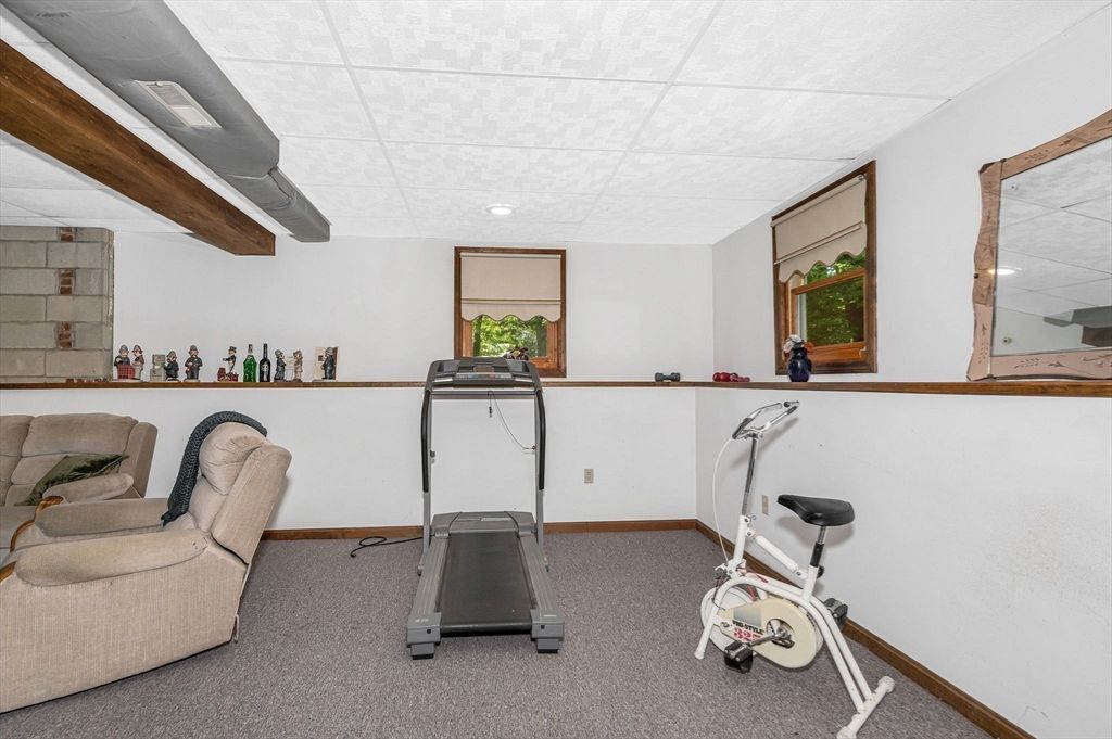 Fitness Equipment, Interior, Recessed Lighting