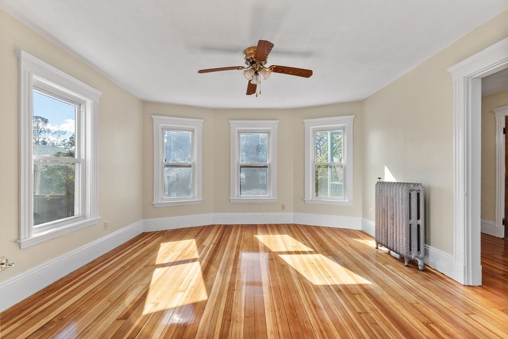 Empty room, Interior, Wood Texture Flooring