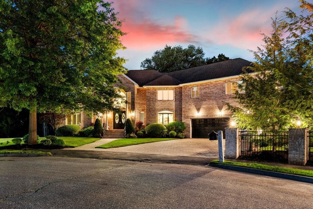 Attached, Exterior, Facade, Brick Facade, French Provincial