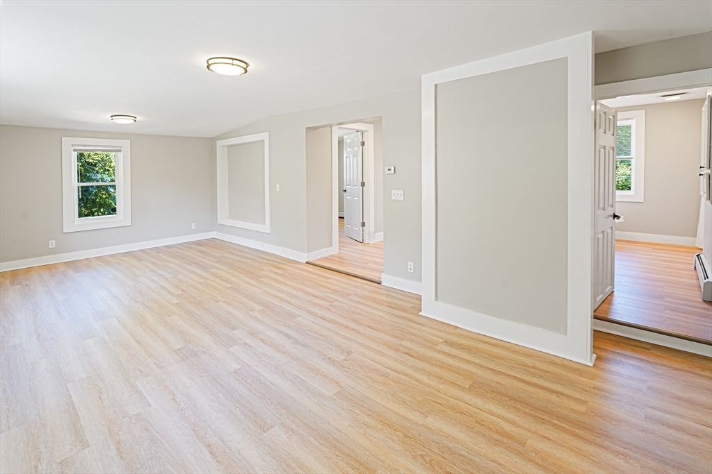 Empty room, Interior, Wood Texture Flooring