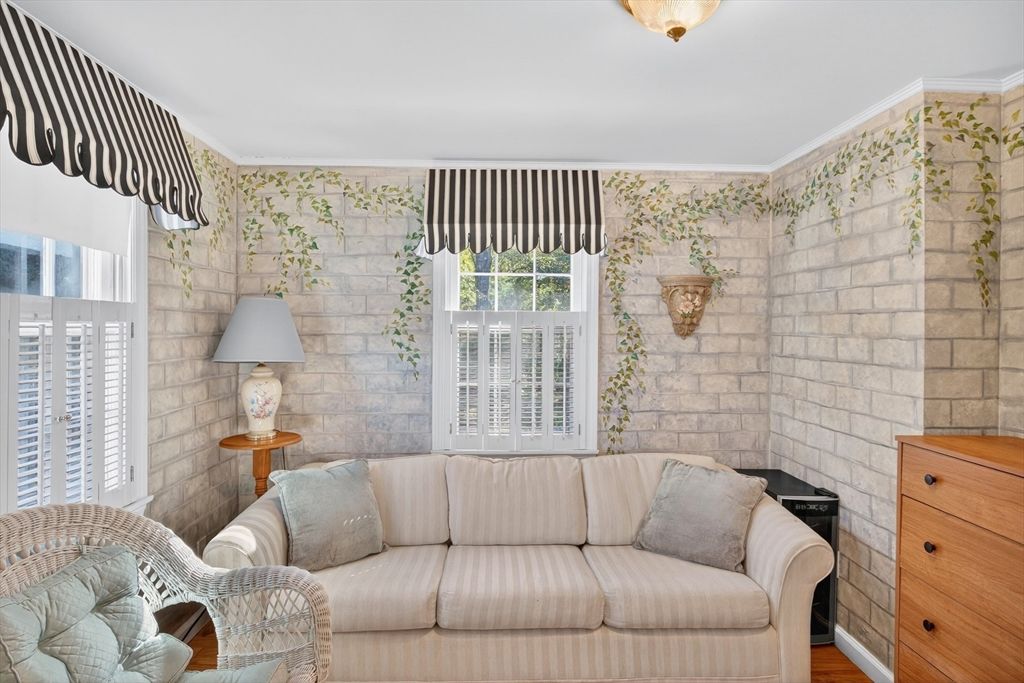 Interior, Living room, Stone Walls