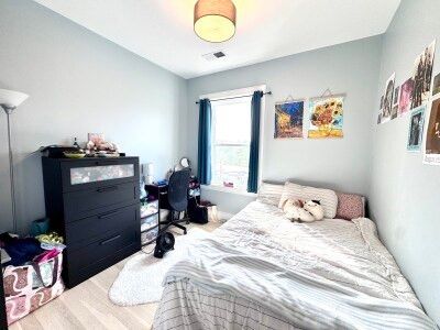 Bedroom, Home Office, Interior, Wood Texture Flooring