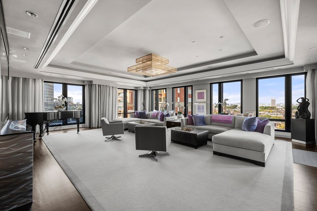 Interior, Living room, Piano, Recessed Lighting
