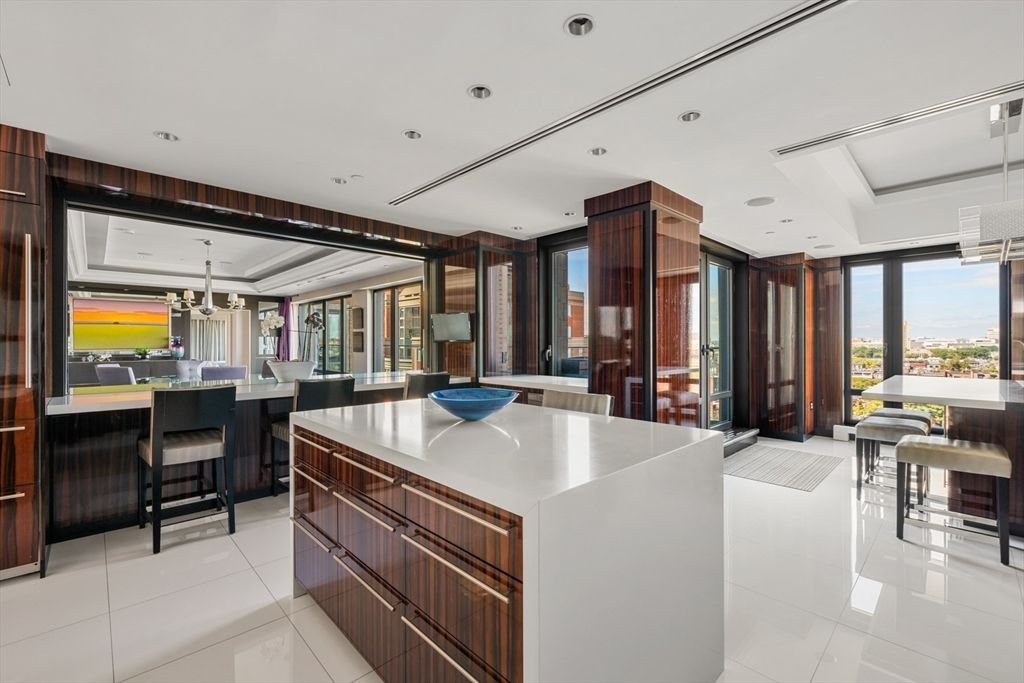 Dining room, Interior, Kitchen, Pendant Lights, Recessed Lighting