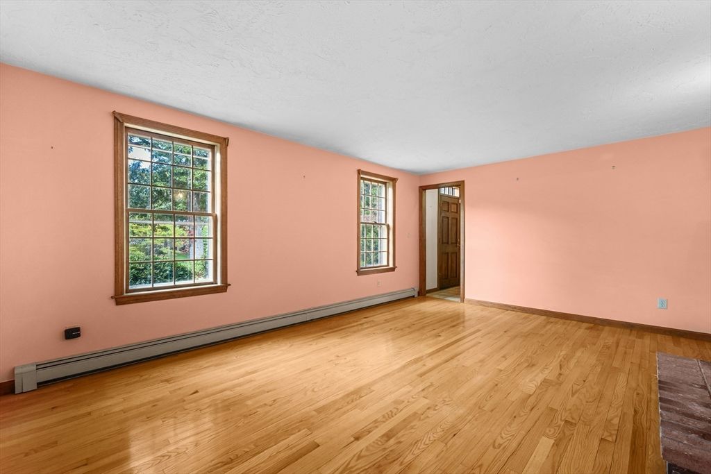Empty room, Interior, Wood Texture Flooring