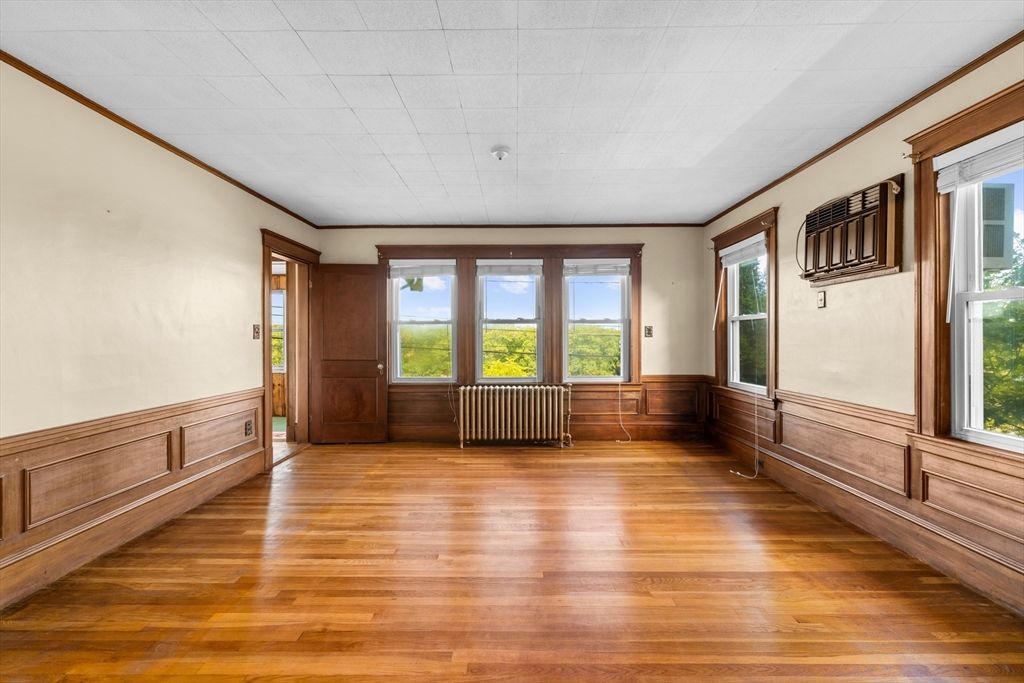 Empty room, Interior, Wood Texture Flooring