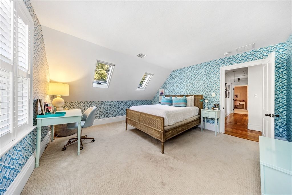 Bedroom, Home Office, Interior, Wood Texture Flooring