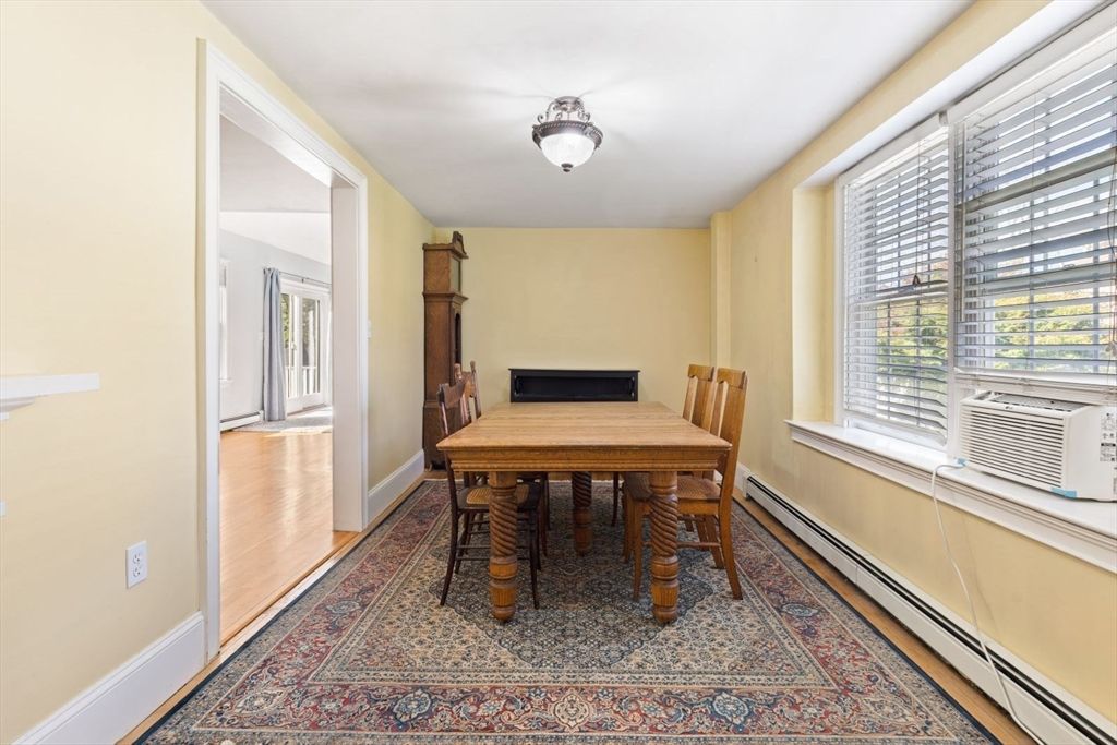 Dining room, Interior, Wood Texture Flooring