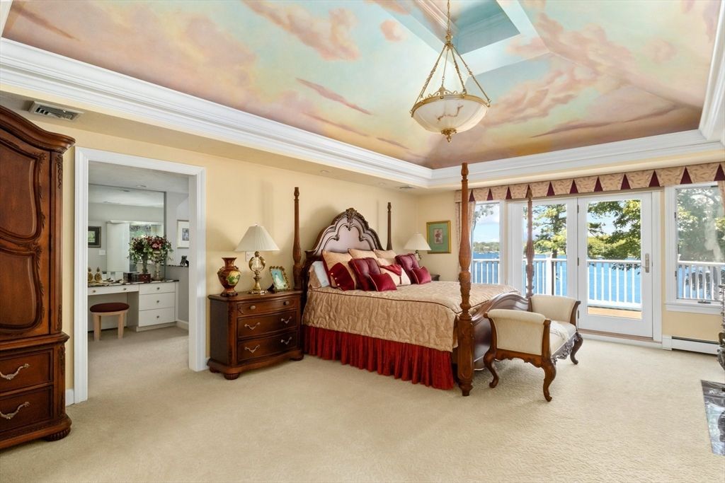 Bedroom, Interior, Pendant Lights