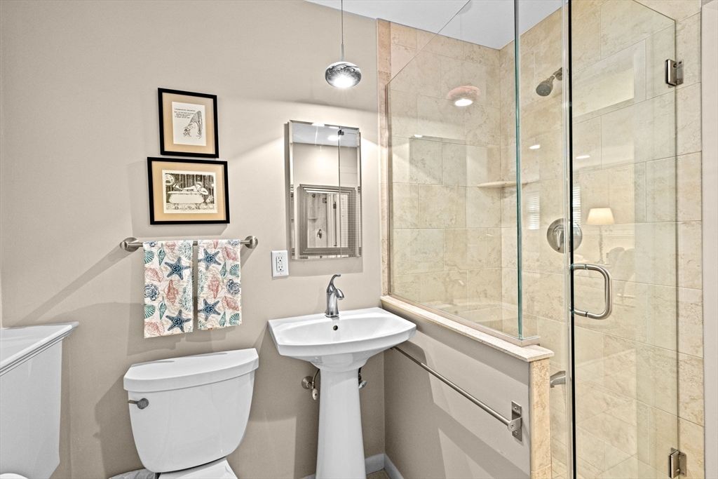 Bathroom, Glass Shower, Interior