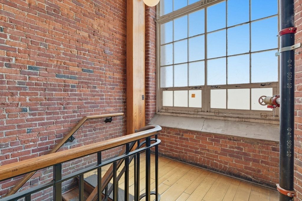 Interior, Stone Walls, Wood Texture Flooring