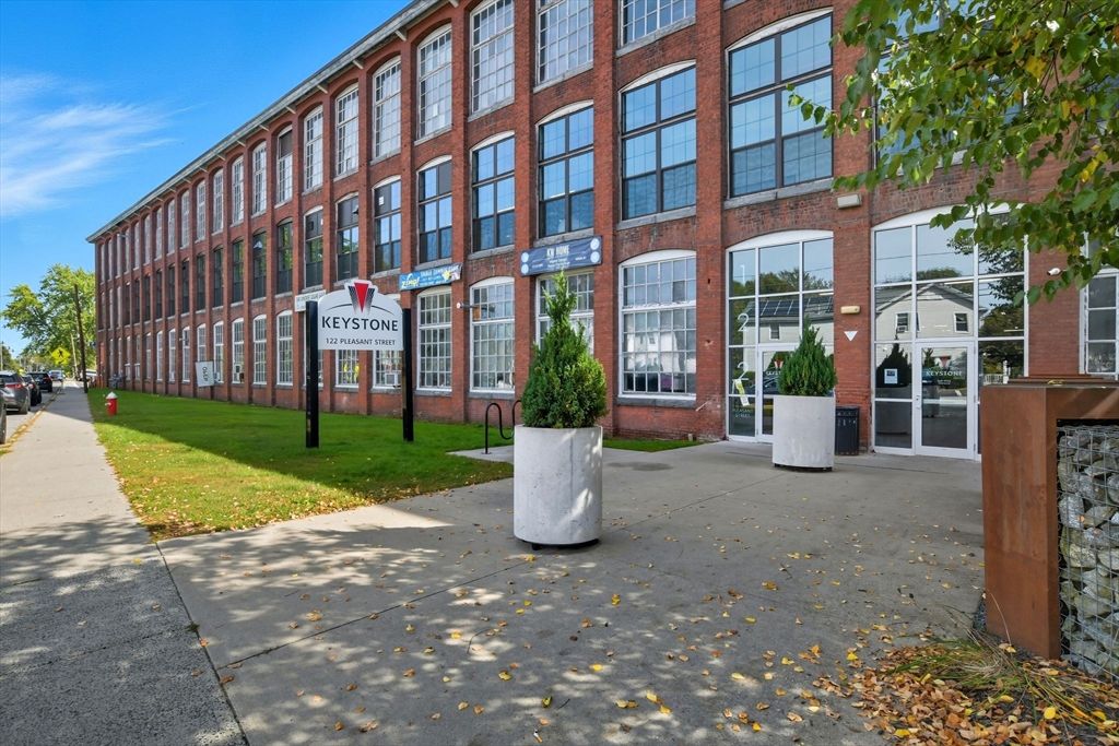 Exterior, Facade, Brick Facade, Condo Building