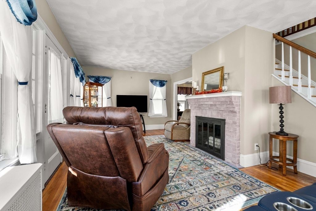 Fireplace, Interior, Living room, Wood Texture Flooring