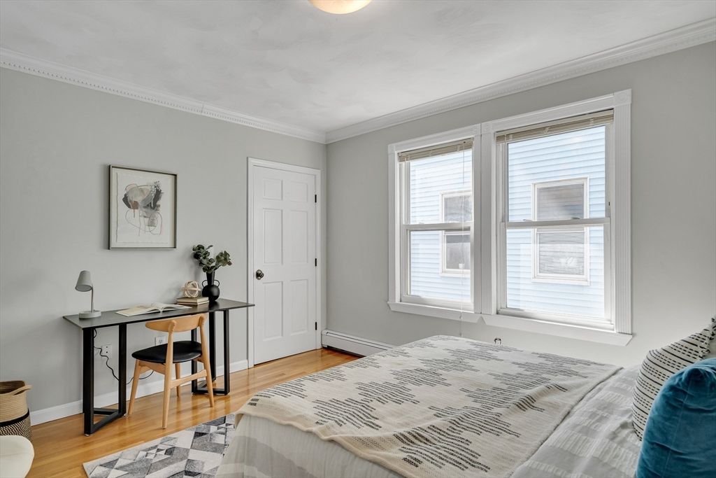 Bedroom, Home Office, Interior, Wood Texture Flooring