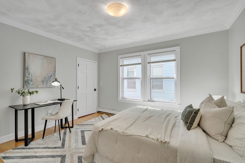 Bedroom, Home Office, Interior, Wood Texture Flooring
