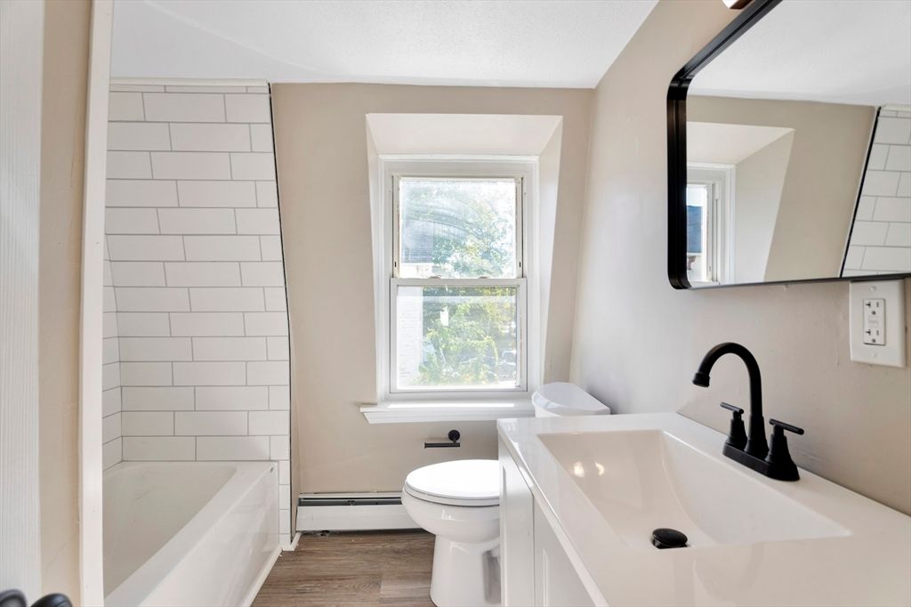 Bathroom, Dual Sink Vanities, Interior, Wood Texture Flooring