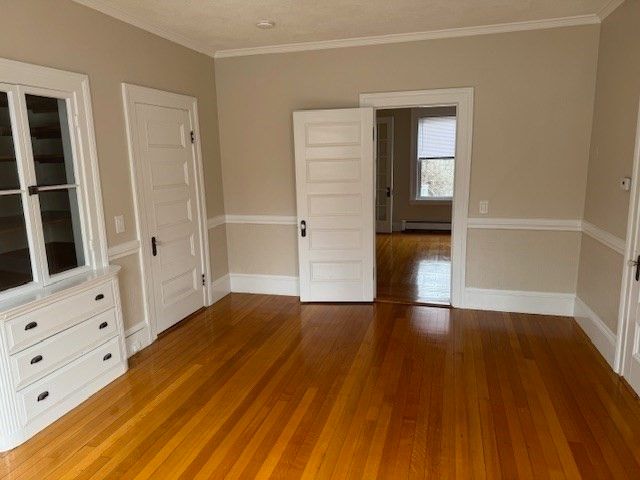 Empty room, Interior, Wood Texture Flooring