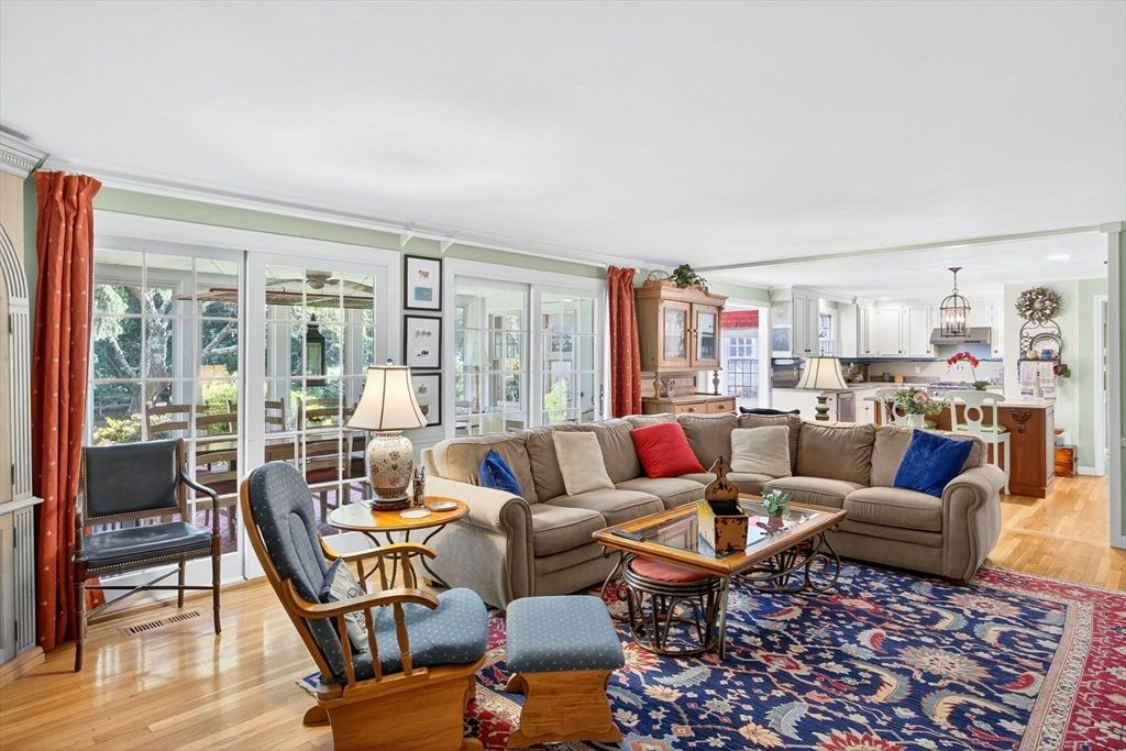 Interior, Kitchen, Living room, Wood Texture Flooring