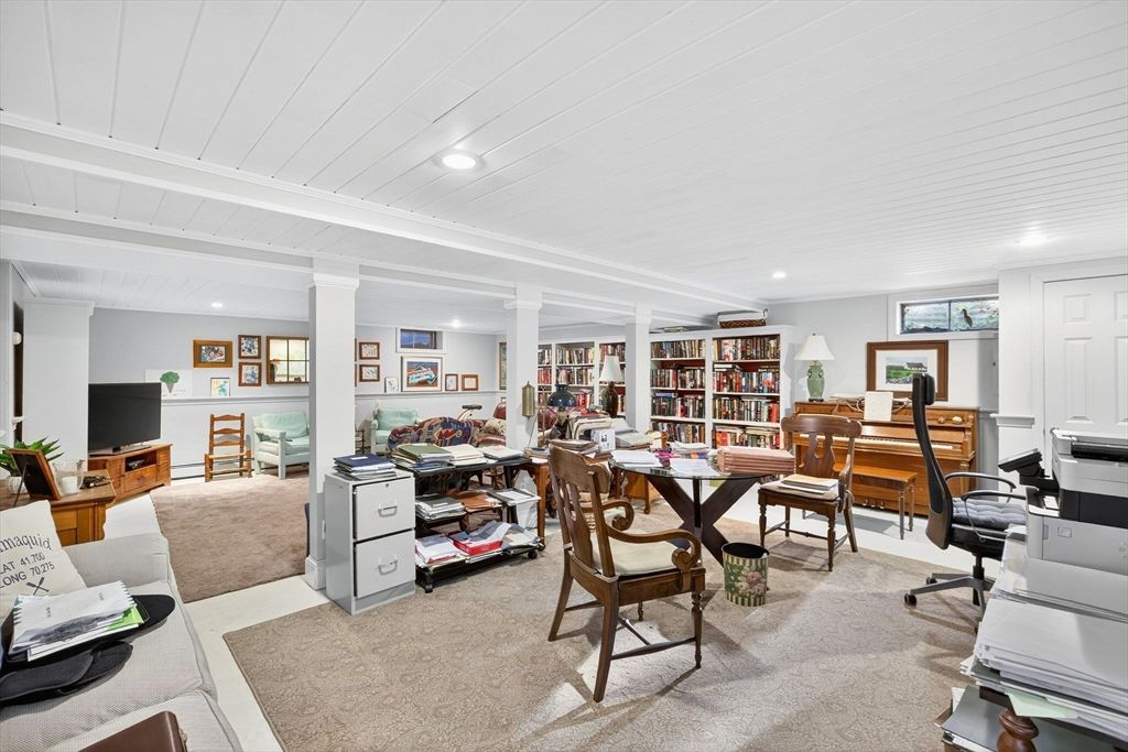 Home Office, Interior, Recessed Lighting