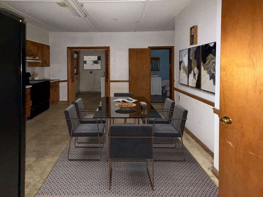 Dining room, Interior, Kitchen