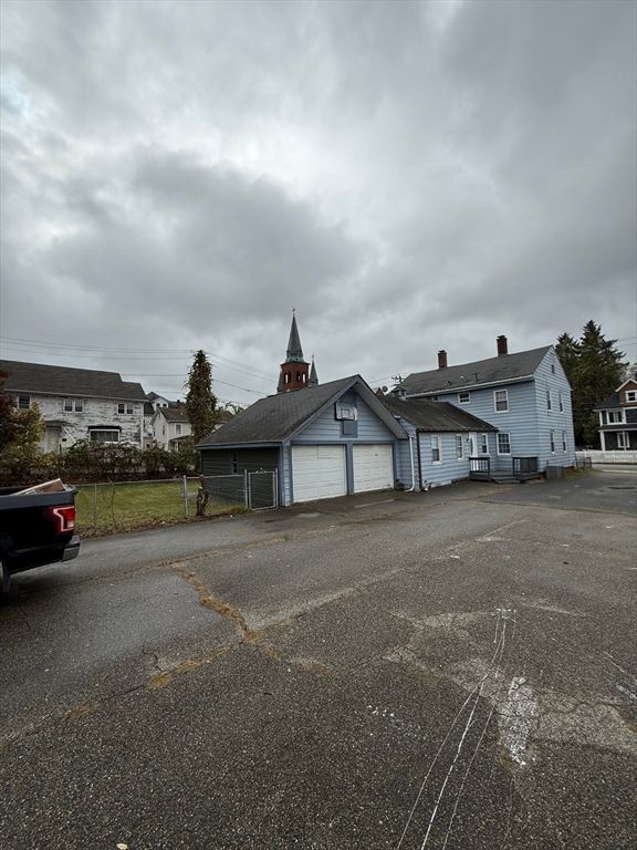 Backyard, Detached Garage, Exterior