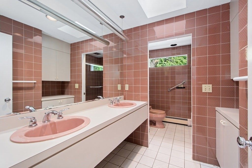 Bathroom, Dual Sink Vanities, Glass Shower, Interior