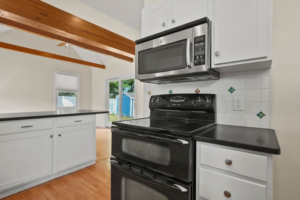 Interior, Kitchen, Wooden Beams, Wood Texture Flooring