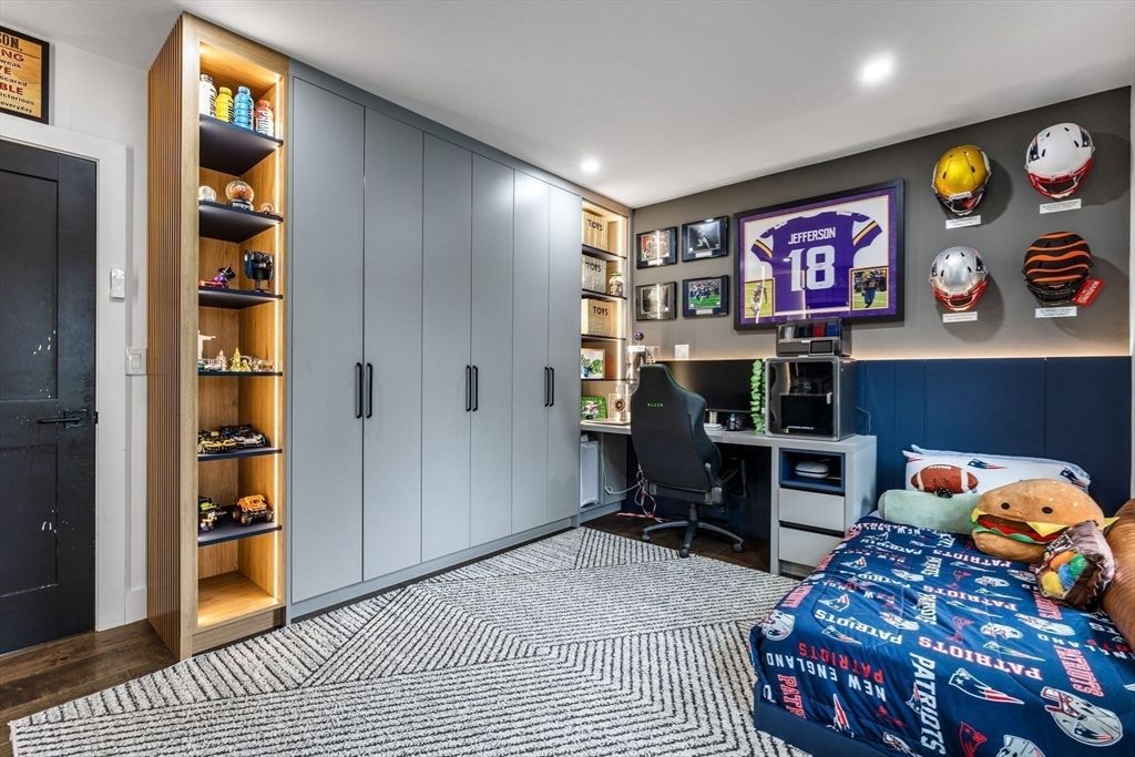 Bedroom, Home Office, Interior, Recessed Lighting