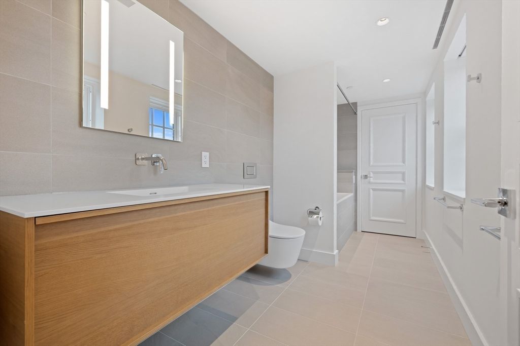 Elevator, Interior, Recessed Lighting, Wood Texture Flooring