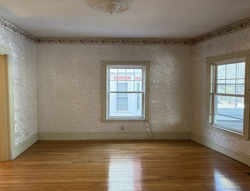 Empty room, Interior, Wood Texture Flooring
