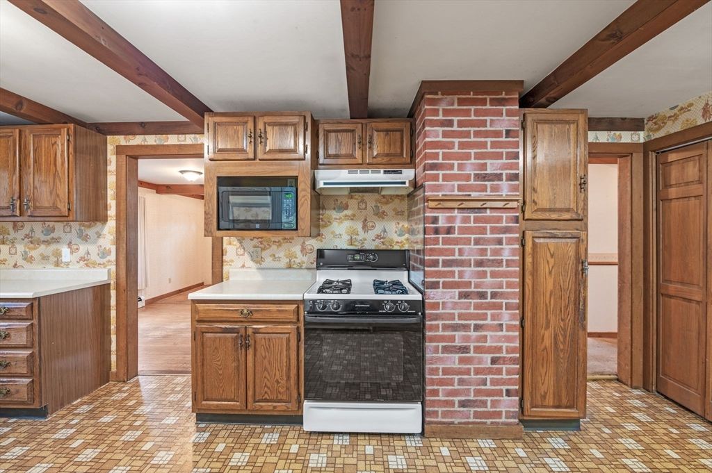 Interior, Kitchen, Stone Walls