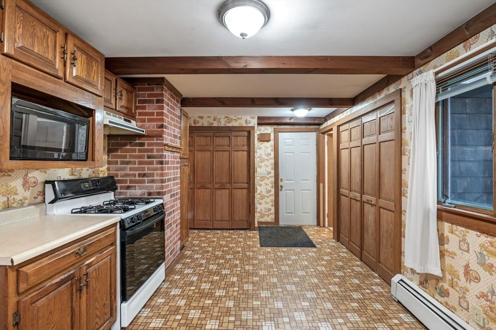 Interior, Kitchen, Stone Walls