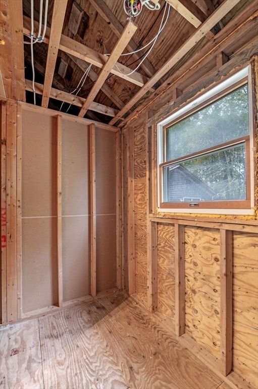 Empty room, Interior, Wooden Beams, Wooden Ceilings, Wood Texture Flooring, Wooden Walls