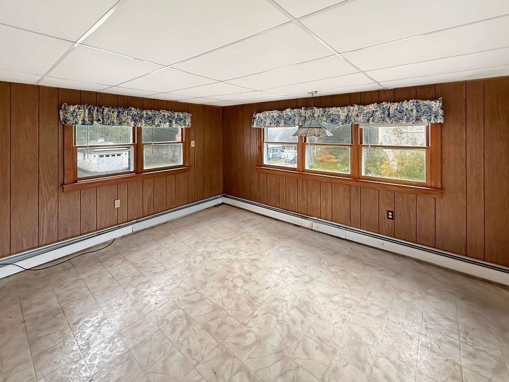 Empty room, Interior, Wooden Walls