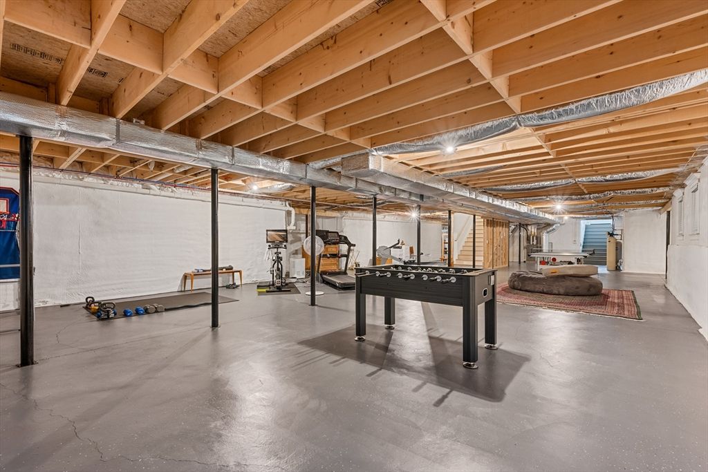 Interior, Wooden Beams