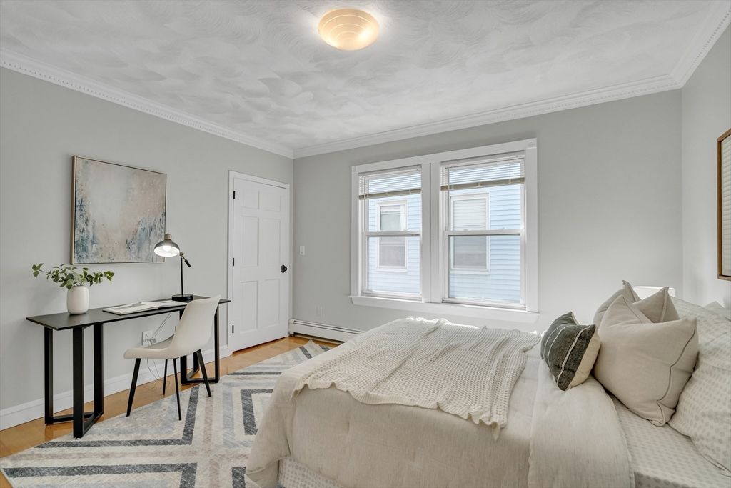 Bedroom, Home Office, Interior, Wood Texture Flooring