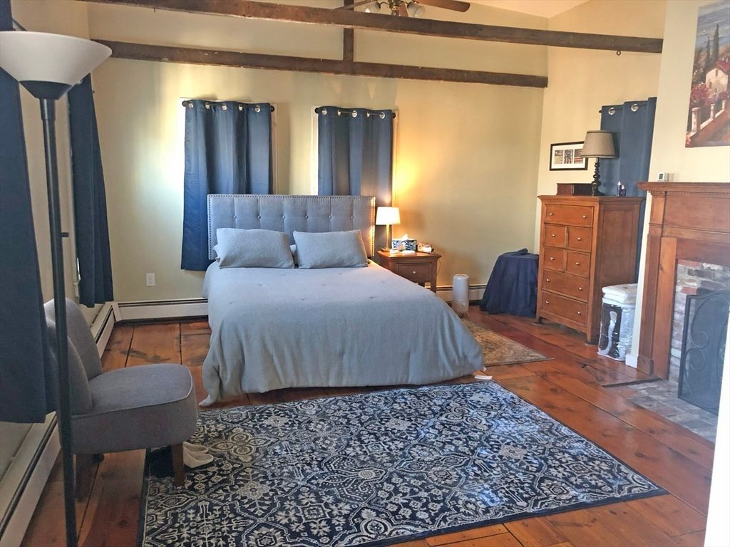 Bedroom, Interior, Wooden Beams, Wood Texture Flooring