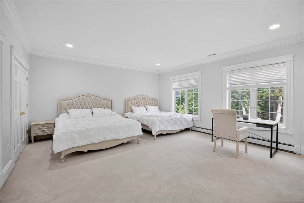 Bedroom, Home Office, Interior, Recessed Lighting