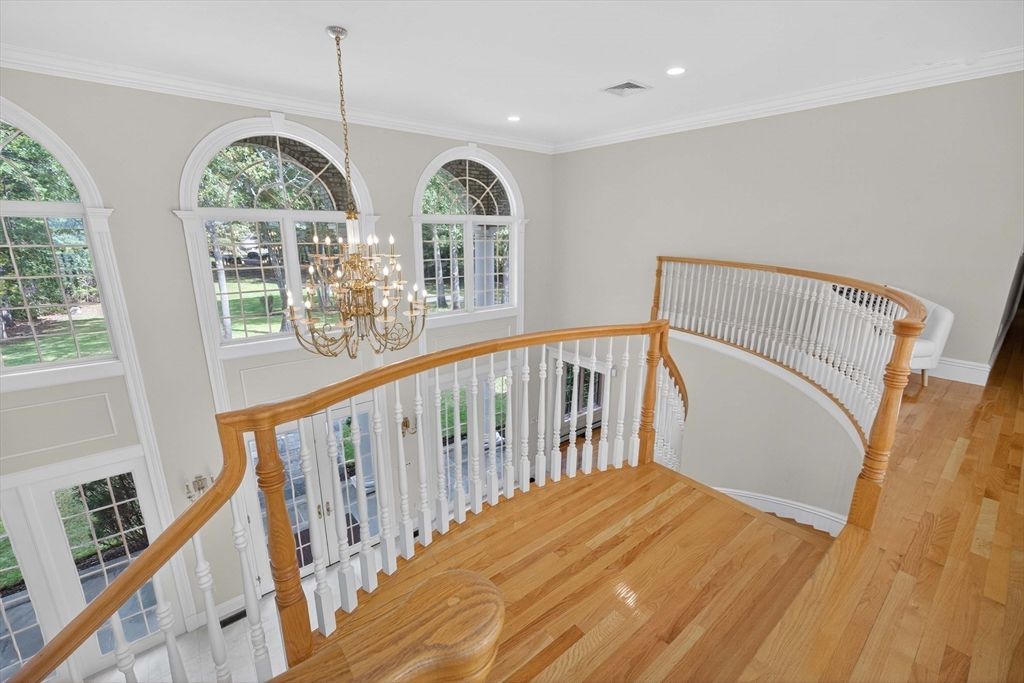 Chandelier, Interior, Recessed Lighting, Wood Texture Flooring