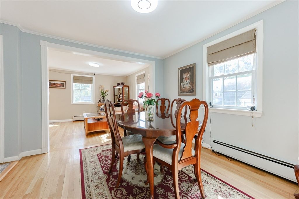 Dining room, Interior, Wood Texture Flooring