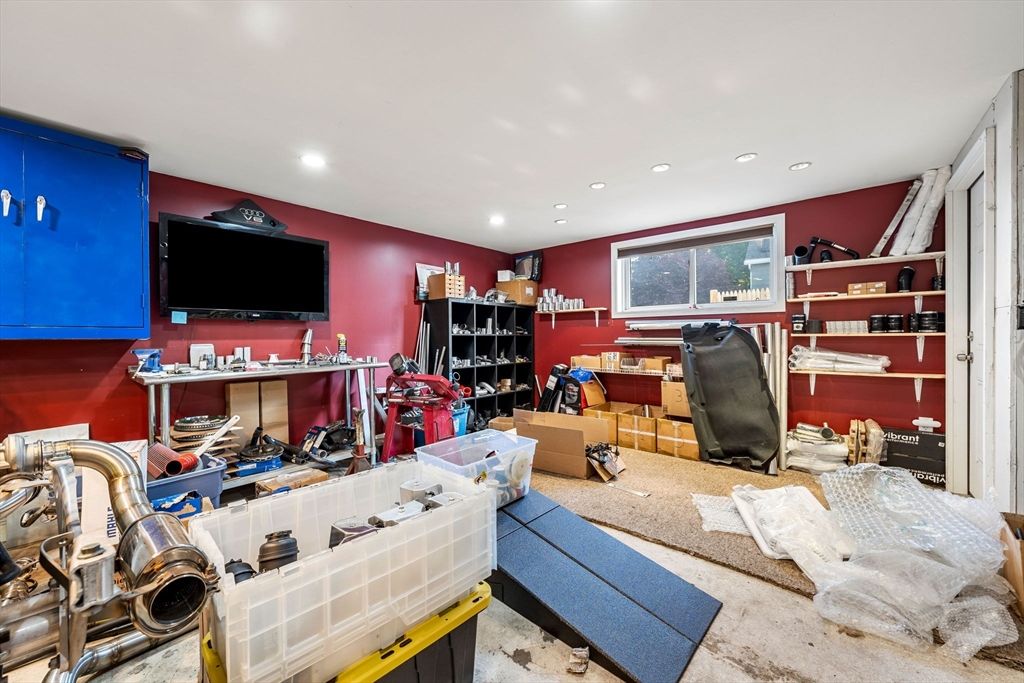 Home Office, Interior, Recessed Lighting