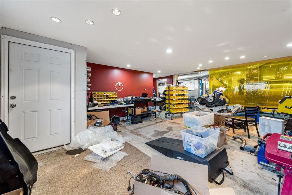 Home Office, Interior, Recessed Lighting