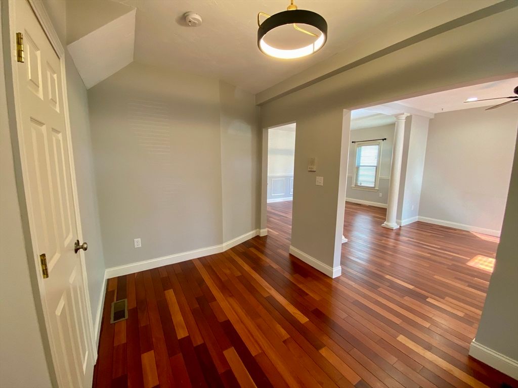 Empty room, Interior, Wood Texture Flooring