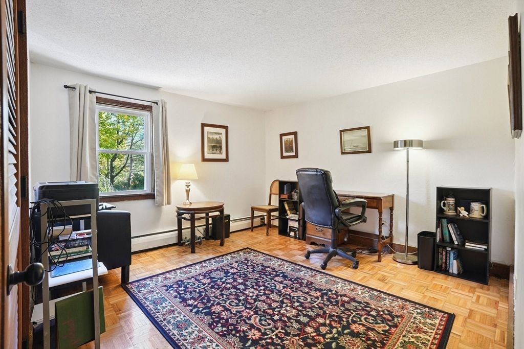 Home Office, Interior, Wood Texture Flooring