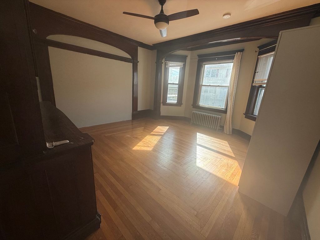 Empty room, Interior, Wood Texture Flooring