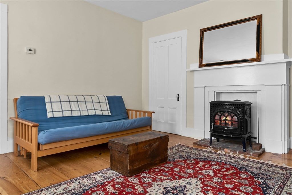Fireplace, Interior, Wood Texture Flooring